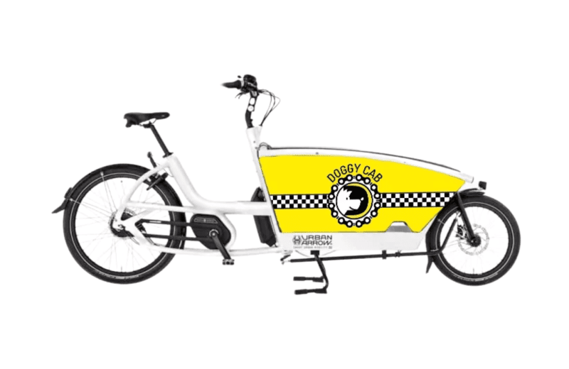 E bakfiets urban arrow doggy cab