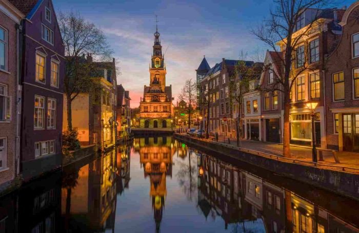 Ferienwohnung bei Alkmaar mit seinen wunderbaren Grachten