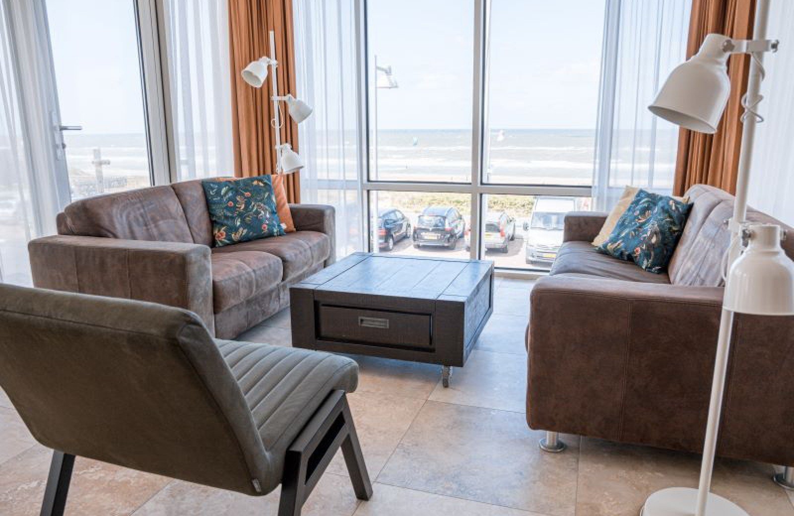Ferienwohnung Holland am Meer mit Ausblick