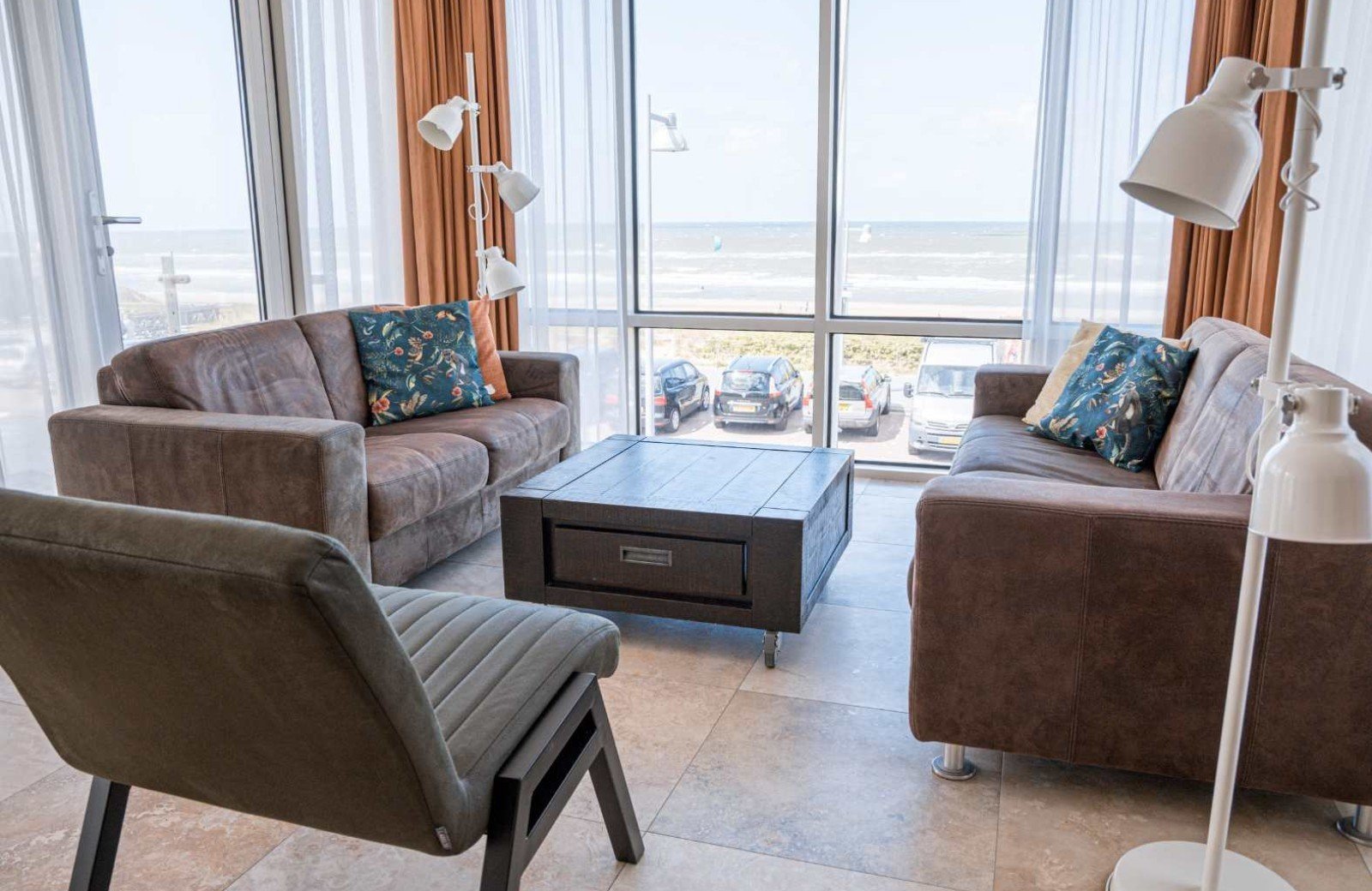 Fewo am Strand Holland mit Meerblick